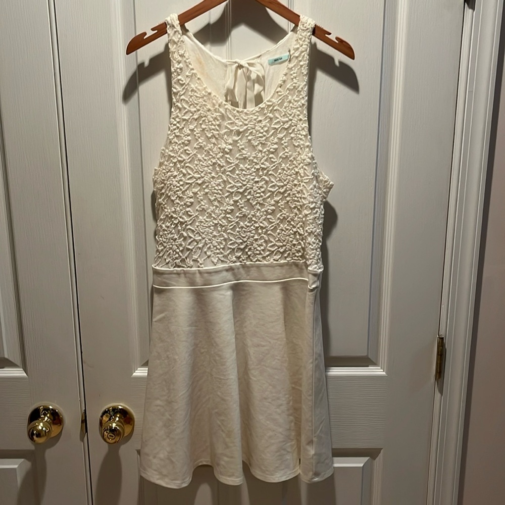 Cream Urban Outfitters Dress
